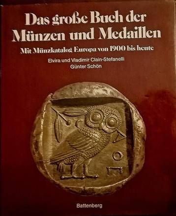E.Clain-Stefanelli  Das grosse Buch der Münzen und Medaillen beschikbaar voor biedingen