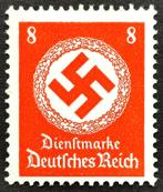 Deutsches Reich: Dienstmarke 8Pf 1943 POSTFRIS, Postzegels en Munten, Postzegels | Europa | Duitsland, Overige periodes, Ophalen of Verzenden