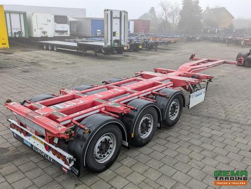 D-TEC EUROFLEX 3-Assen MB - Schrijfremmen - LiftAs -  20FT S, Auto's, Vrachtwagens, ABS, Aanhangers en Opleggers