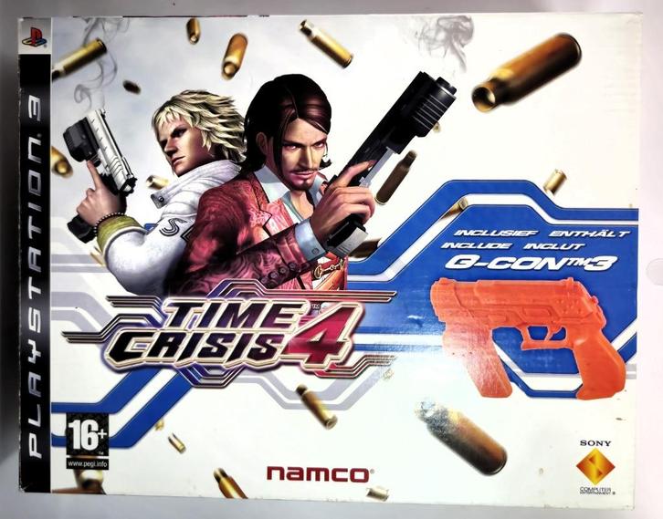 ps3 Time Crisis 4 Set (incl. G-Con 3 Gun) €119,95 EUR, Games en Spelcomputers, Games | Sony PlayStation 3, Zo goed als nieuw, Shooter