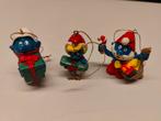 Smurfen kerst van Schleich 1981-83., Ophalen of Verzenden, Gebruikt