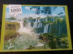 Puzzle 1000 pièces chutes d'Iguazu, Ophalen of Verzenden, Zo goed als nieuw, Legpuzzel