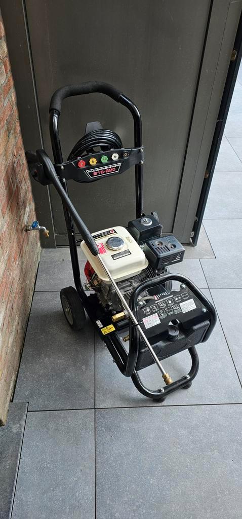 Hogedrukreiniger B16-220, Tuin en Terras, Hogedrukreinigers, Zo goed als nieuw, Benzine, Ophalen
