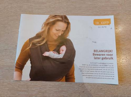 Zwarte Tri-Cotti in nieuwstaat van Babylonia, Kinderen en Baby's, Babydragers en Draagdoeken, Zo goed als nieuw, Ophalen of Verzenden