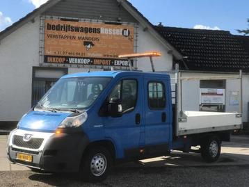 Peugeot Boxer 335 2.2 HDI 120 L3 DC Open Laadbak Pick-Up beschikbaar voor biedingen