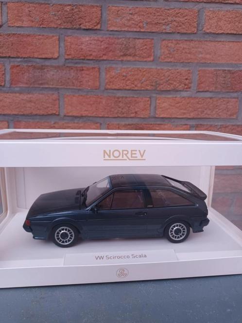 Vw scirocco 1.18, norev., Hobby en Vrije tijd, Modelauto's | 1:18, Zo goed als nieuw, Norev, Ophalen of Verzenden