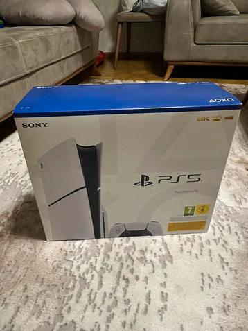 PS5 Slim Disque + 1 manette et garantie, Enlèvement, Comme neuf, Playstation 5