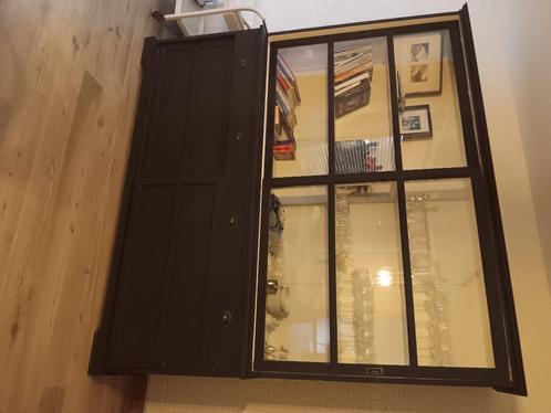 Grand buffet vitrine, Huis en Inrichting, Kasten | Buffetkasten, Zo goed als nieuw, 200 cm of meer, 200 cm of meer, 50 tot 75 cm