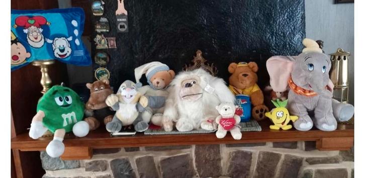 Mooie knuffels in goede staat!M&M,Studio 100,Dumbo..., Kinderen en Baby's, Speelgoed | Knuffels en Pluche, Zo goed als nieuw, Ophalen