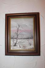 3 landschapsschilderijtjes, Ophalen