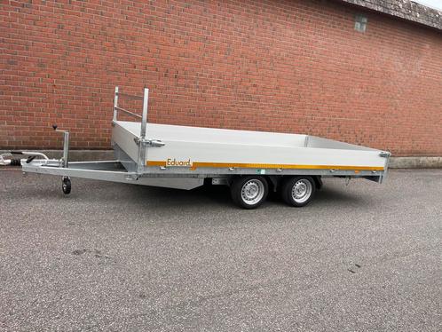 Nieuw Eduard plateauwagen 406x200cm MTM3000Kg, Auto diversen, Aanhangers en Bagagewagens, Nieuw, Ophalen