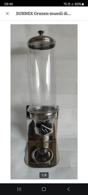 Sunnex dispenser muesli en granen  beschikbaar voor biedingen