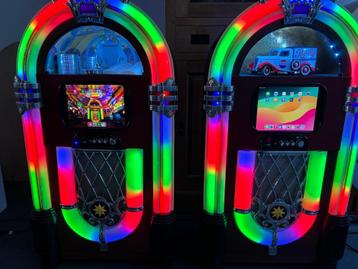 Jukebox LED Wurlitzer design digitaal zeer gaaf, Musique & Instruments, Enlèvement ou Envoi, Comme neuf, DJ-Set, Autres marques