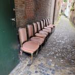 8 jolies chaises pour décorer, Maison & Meubles, Chaises, Brocante, Enlèvement, Tissus, Cinq, Six Chaises ou plus
