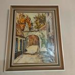 schilderij van begijnhof in Brugge, Antiek en Kunst, Ophalen