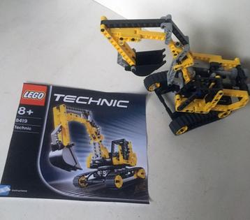 Lego Technic - graafkraan - 8419 beschikbaar voor biedingen