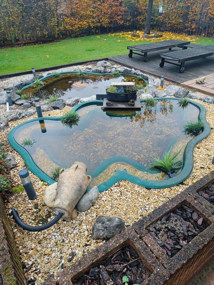 Mooie tuinvijvers met toebehoren., Tuin en Terras, Vijvers, Ophalen