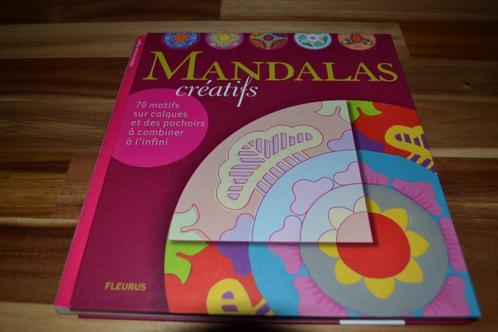 Mandalas créatifs - Créez vos propres mandalas, Boeken, Hobby en Vrije tijd, Zo goed als nieuw, Tekenen en Schilderen, Geschikt voor kinderen