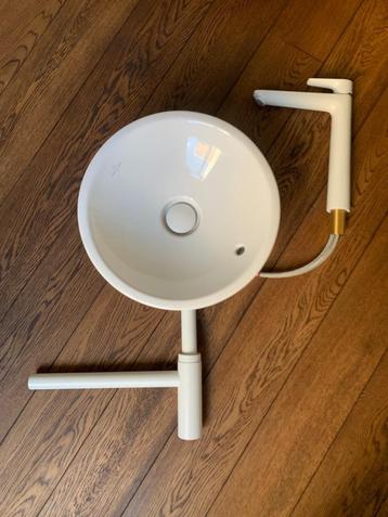 Lavaboset Villeroy&Boch + Hansgrohe matt white – NIEUW! beschikbaar voor biedingen