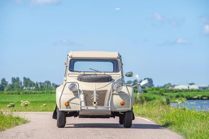 Citroen 2 CV 4x4 Sahara, Auto's, Oldtimers, Bedrijf, Te koop, Open dak, Citroën, Benzine, Cabriolet, Handgeschakeld