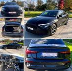 Audi A3 sedan S line 30 TFSI Zwart Full Option, Auto's, 4 deurs, Leder en Stof, Zwart, Particulier