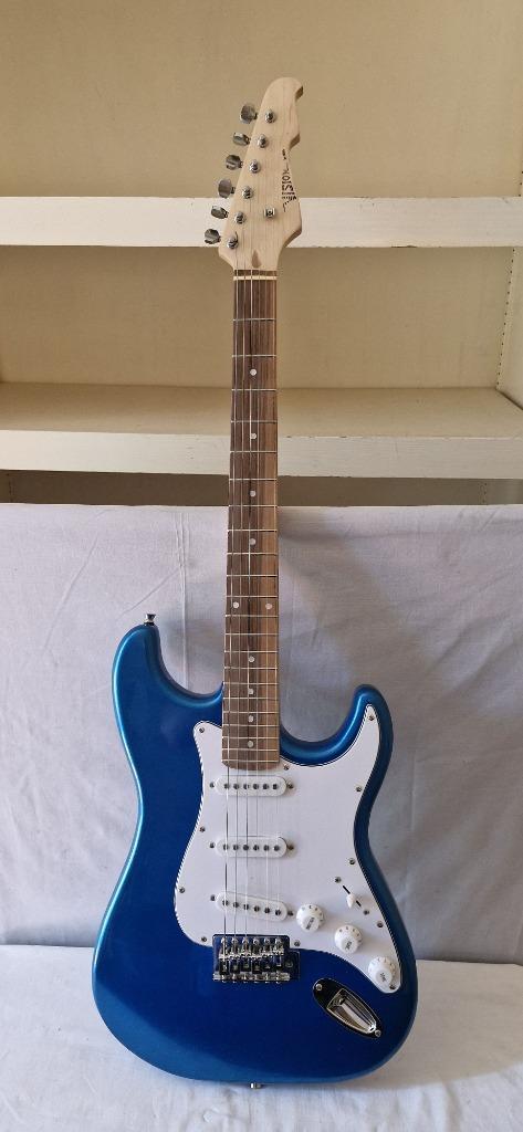 Vision elektrische gitaar + gigbag, 3 pickups, Muziek en Instrumenten, Snaarinstrumenten | Gitaren | Elektrisch, Nieuw, Solid body