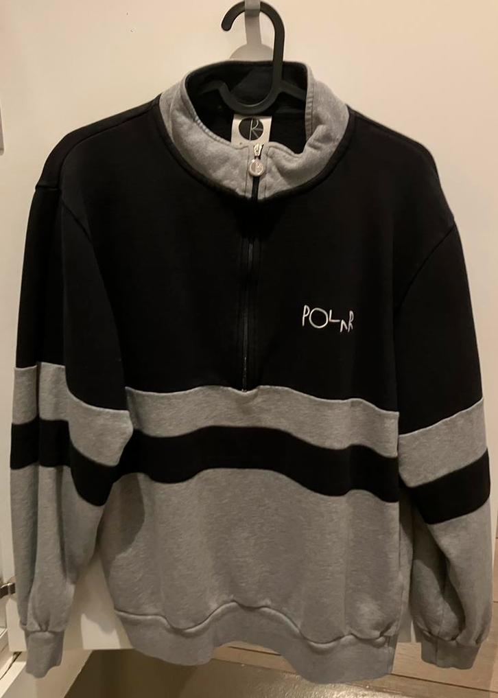 Polar Skate Zip Sweatshirt, Kleding | Heren, Truien en Vesten, Zo goed als nieuw, Maat 46 (S) of kleiner, Zwart, Ophalen of Verzenden