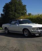 ford  mustang cabriolet  1969, Auto's, 4 zetels, Achterwielaandrijving, Cabriolet, Wit