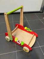 Houten loopwagen, Kinderen en Baby's, Speelgoed | Houten speelgoed, Ophalen, Gebruikt, Duw- of Trekspeelgoed