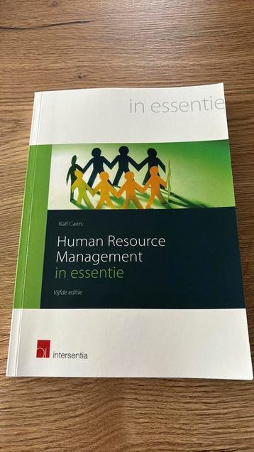 Ralf Caers - Human Resource Management in essentie beschikbaar voor biedingen