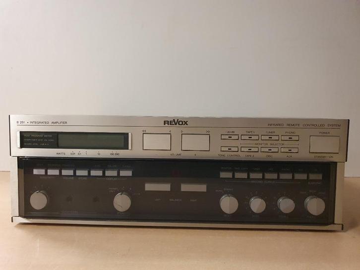 Revox B 251 Integrated Amplifier, Audio, Tv en Foto, Stereoketens, Ophalen of Verzenden
