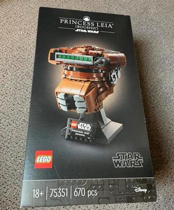 Lego 75351star wars princess leia helmet (sealed&retired) beschikbaar voor biedingen