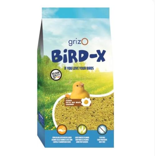 Opfokvoer Grizo Geel Vochtig Bird-X 800 Gram, Dieren en Toebehoren, Vogels | Toebehoren, Ophalen of Verzenden