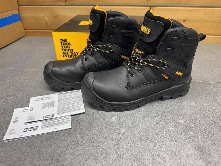 Werkschoenen DEWALT Springfield Black (S3) - NIEUW, Bricolage & Construction, Vêtements de sécurité, Neuf, Enlèvement ou Envoi