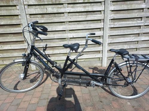 Mc plooibare tandem elektrisch, Fietsen en Brommers, Fietsen | Tandems, Gebruikt, Minder dan 10 versnellingen, Minder dan 49 cm