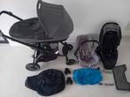 Set buggy, maxi cosi, draagmand, meerijplankje, Kinderen en Baby's, Kinderwagens en Combinaties, Ophalen