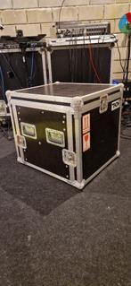 Flightcase 3-deurs 10HE + mixerrack, Ophalen, Gebruikt, Flightcase