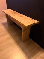 Bankje in teak hout, Tuin en Terras, Tuinbanken, Ophalen, Zo goed als nieuw, Teakhout