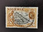 Nigeria 1953 - tinmijn, Postzegels en Munten, Ophalen of Verzenden, Nigeria, Gestempeld