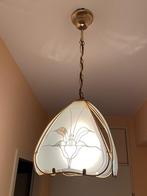 hanglamp, Huis en Inrichting, Lampen | Hanglampen, Ophalen, Zo goed als nieuw, Glas, 50 tot 75 cm