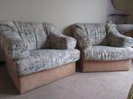 2 ruime fauteuils, Ophalen, Stof