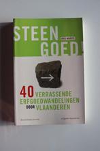 Boek 'Steengoed: 40 verrassende erfgoedwandelingen', Boeken, Ophalen, Nieuw