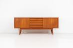 Prachtig Deens vintage dressoir in teakhout, jaren 1960., Ophalen