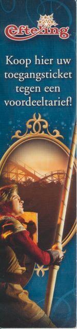 (e3) Efteling voordeelbon 2005-2010-2011, 3 stuks, Collections, Efteling, Utilisé, Envoi