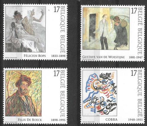 Belgie 1998 - Yvert/OBP 2741-2744 - Kunst in Belgie (PF), Postzegels en Munten, Postzegels | Europa | België, Postfris, Kunst