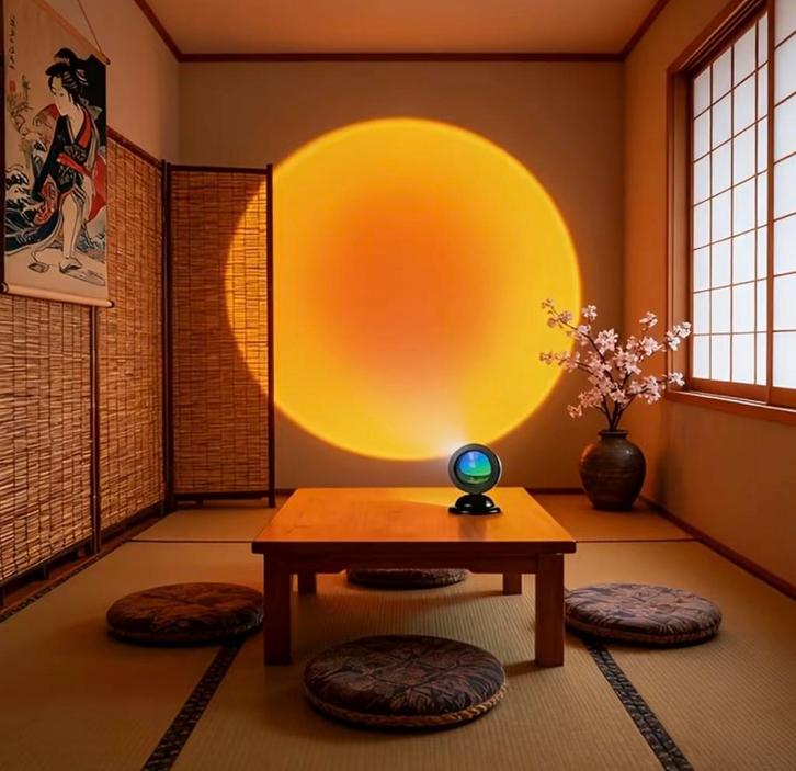 Lampe de table - Lampe de projection - Avec port USB, Maison & Meubles, Lampes | Lampes de table, Neuf, Moins de 50 cm, Enlèvement ou Envoi