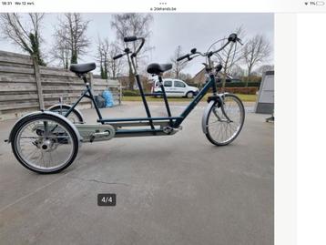 Driewieler ( voor 2 personen ) beschikbaar voor biedingen