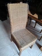 Landelijke stijl 6 zware rotan stoelen, Huis en Inrichting, Stoelen, Ophalen, Gebruikt