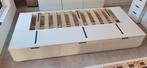 Ikea Nordli eenpersoonsbed 90x200 met schuiven, Huis en Inrichting, Slaapkamer | Bedden, Ophalen, Gebruikt, 90 cm, Eenpersoons