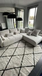 Tapijt wit met grote ruitjes 200x290cm, Ophalen, Wit, 200 cm of meer, Rechthoekig